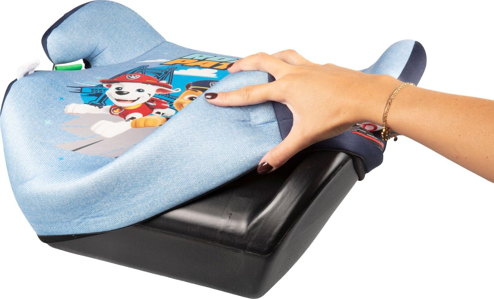 Siège de voiture pour enfants Paw Patrol Boy i-Size ECE R129, taille 126 à 150 cm, 22 à 36 kg, 6 à 12 ans, groupe 3, léger et facile à transporter, amovible et lavable