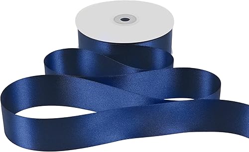 Vista 613 de MEEDEE Orange Satin Ribbon - 1.5 inch Double Faced Satin Ribbon, 50 Yards - Neon Tangerine - For Christmas, Thanksgiving, Halloween, Weddings