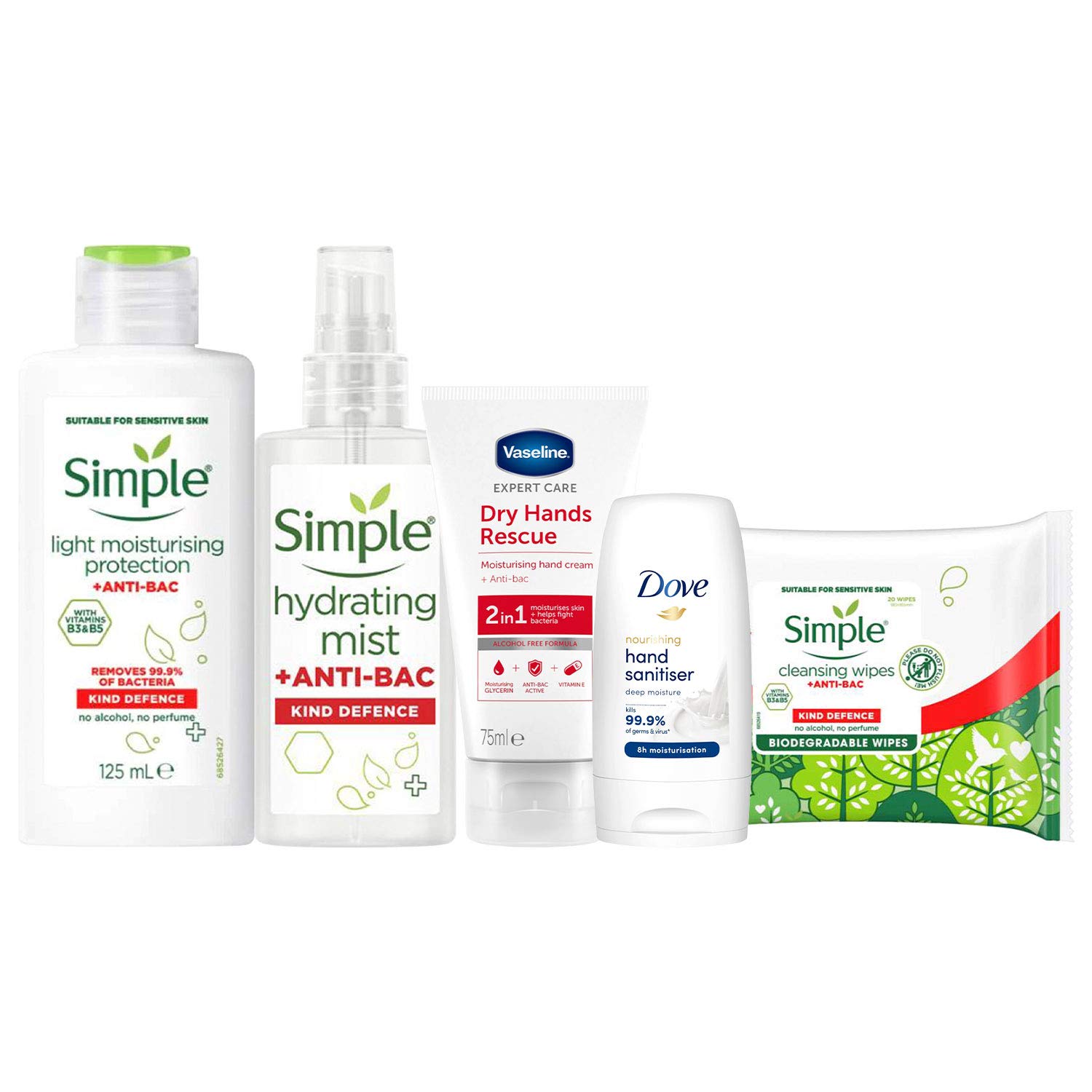 Simple Kind Defence Anti-bac Hydrating Mist Protection 125 ML