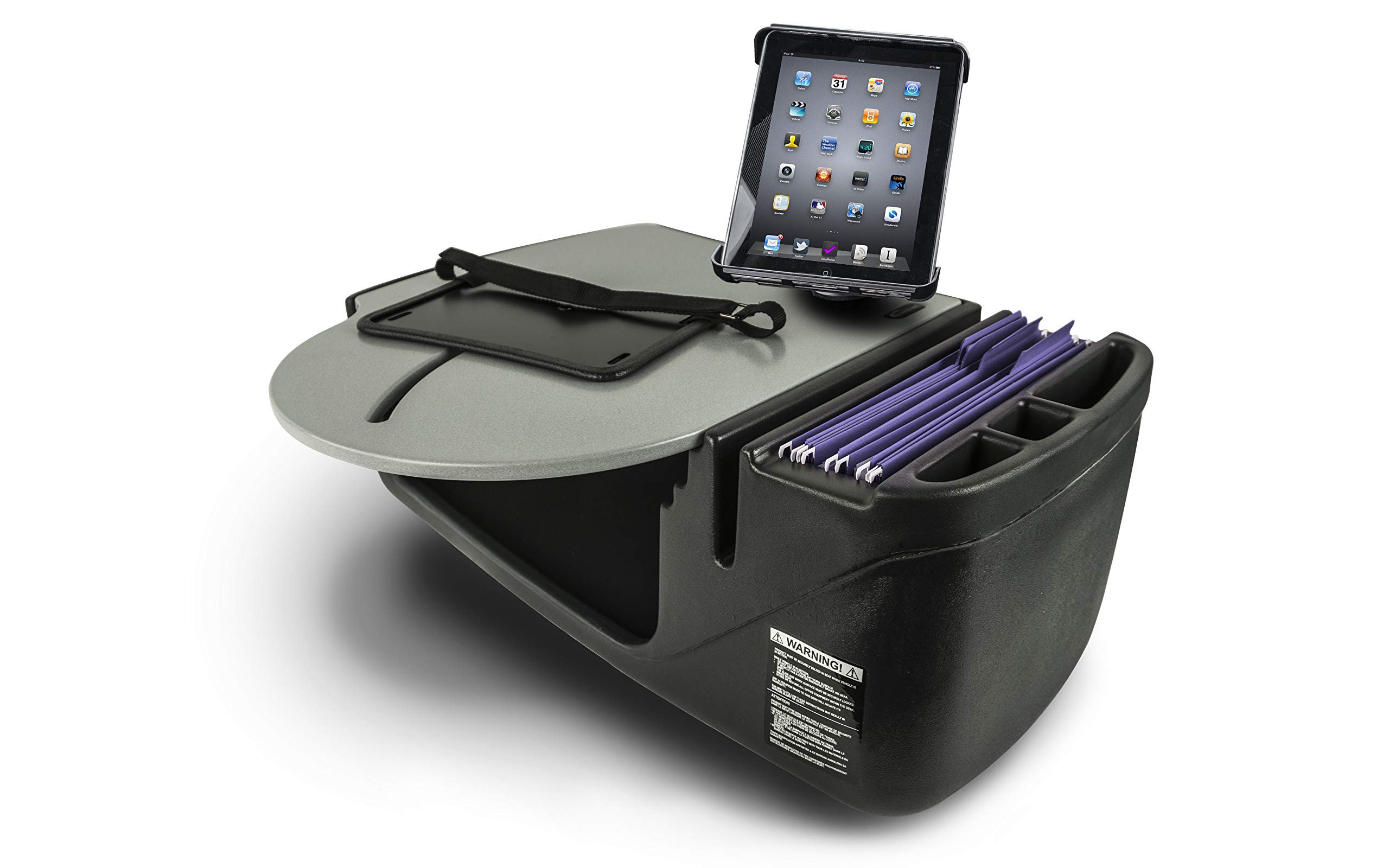 AutoExec AE-RMCD-TAB-GT Roadmaster Car Desk for Your Vehicle Workstation and Mobile Office, with Tablet Mount