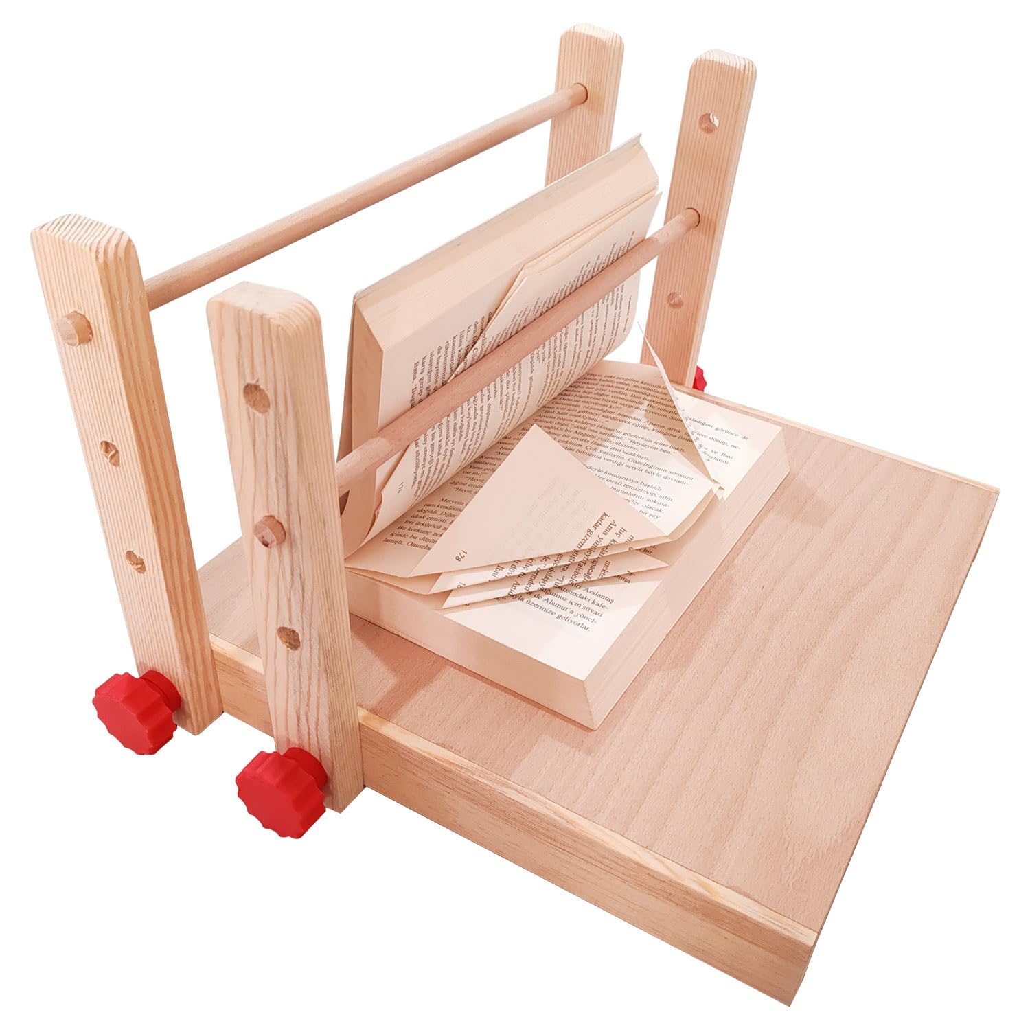 Book Folding Stand, Portable Multipurpose Book Deko Folding Tools