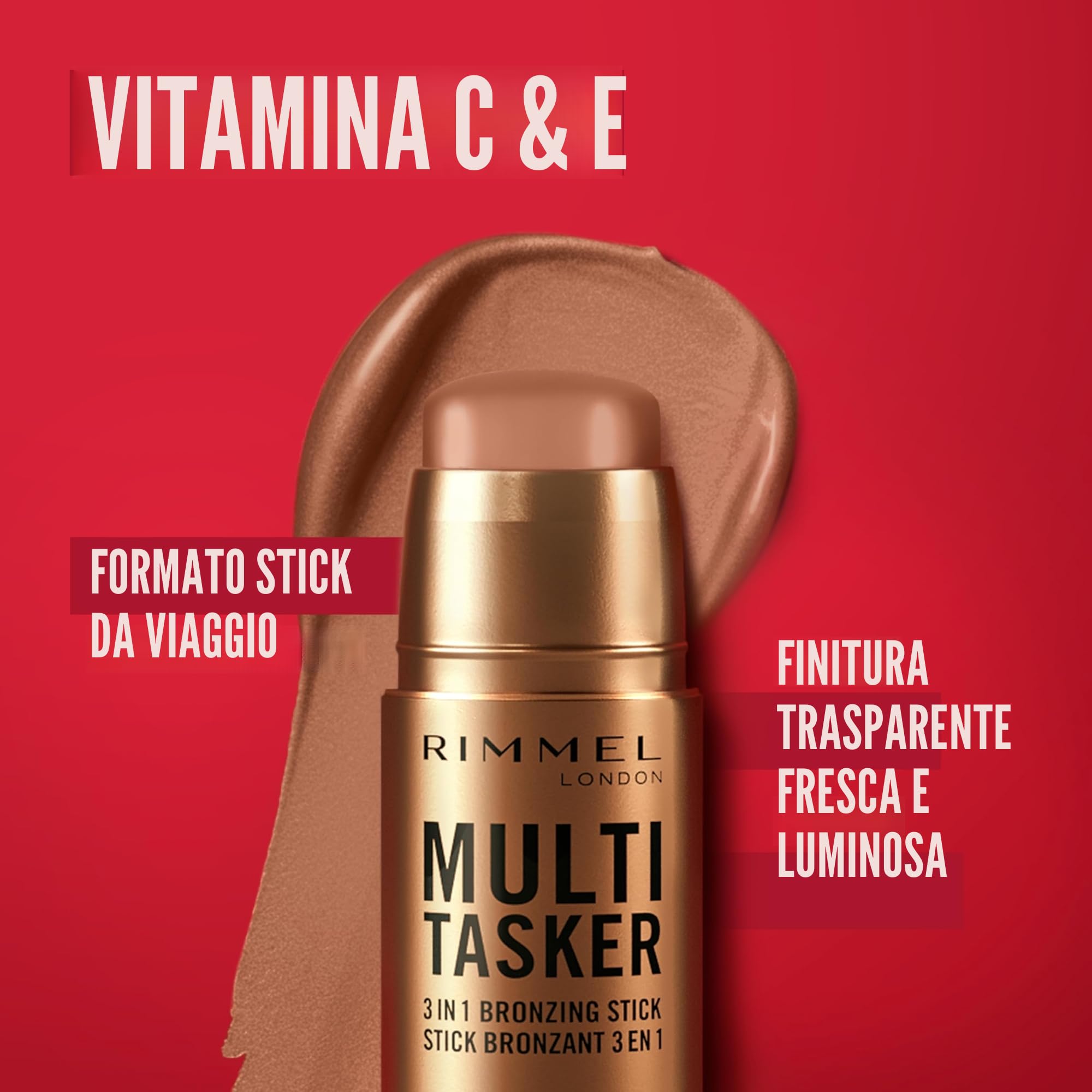 Rimmel Multitasker Bronzing Stick Medium 002 4,5 g