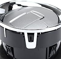 Vista 3 de 2 unidades de calentador de CA para salida de aire interior frontal para tablero de instrumentos cromado compatible con Ford F150 2009-2014