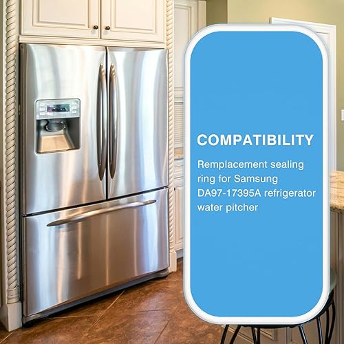 Miniatura 7 de Water Pitcher Sealing Ring Remplacement for Samsung DA97-17395A Refrigerator Water Reservoir