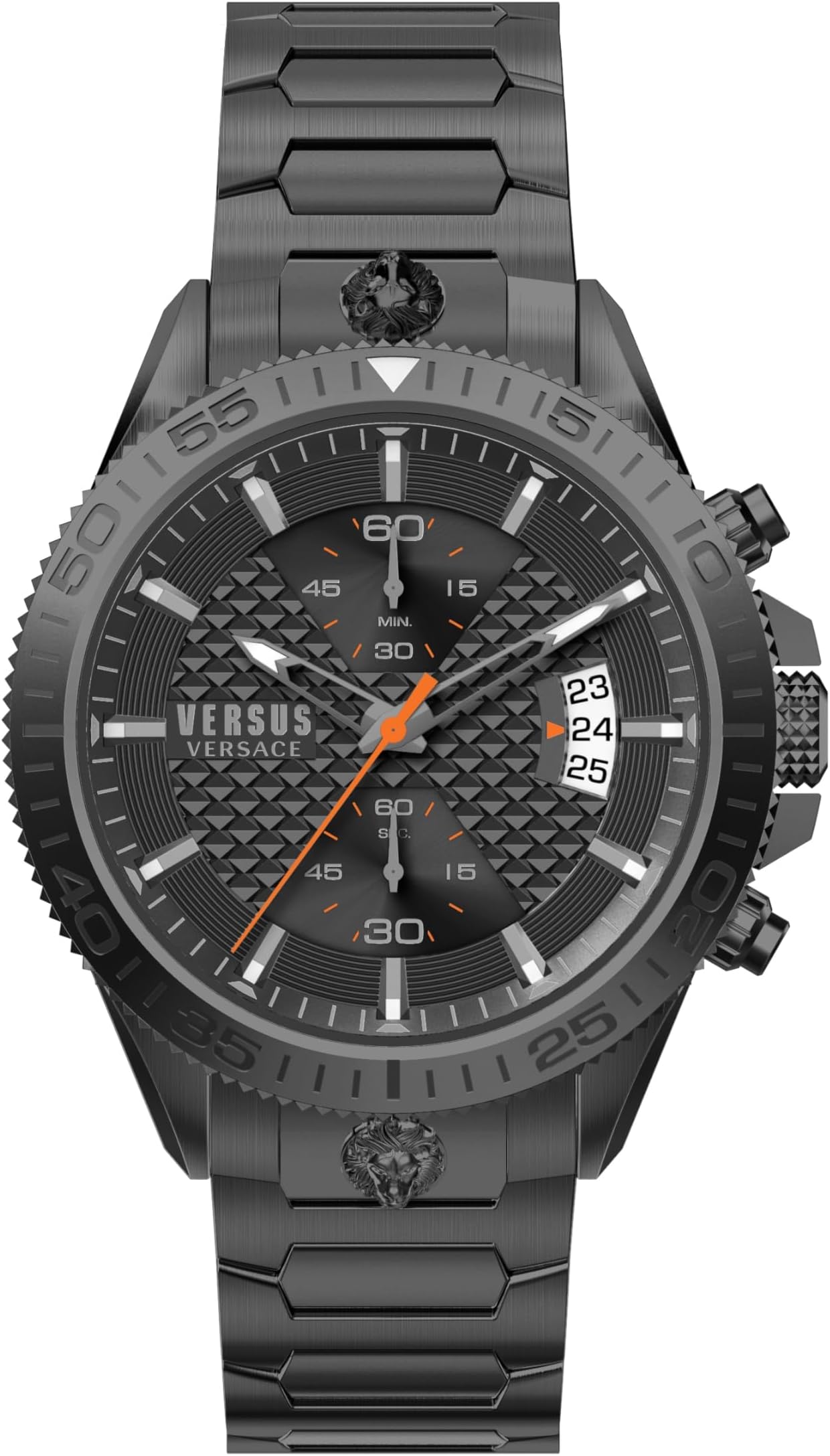 Versus Versace Mens Watches Black 46 mm Griffith Collection