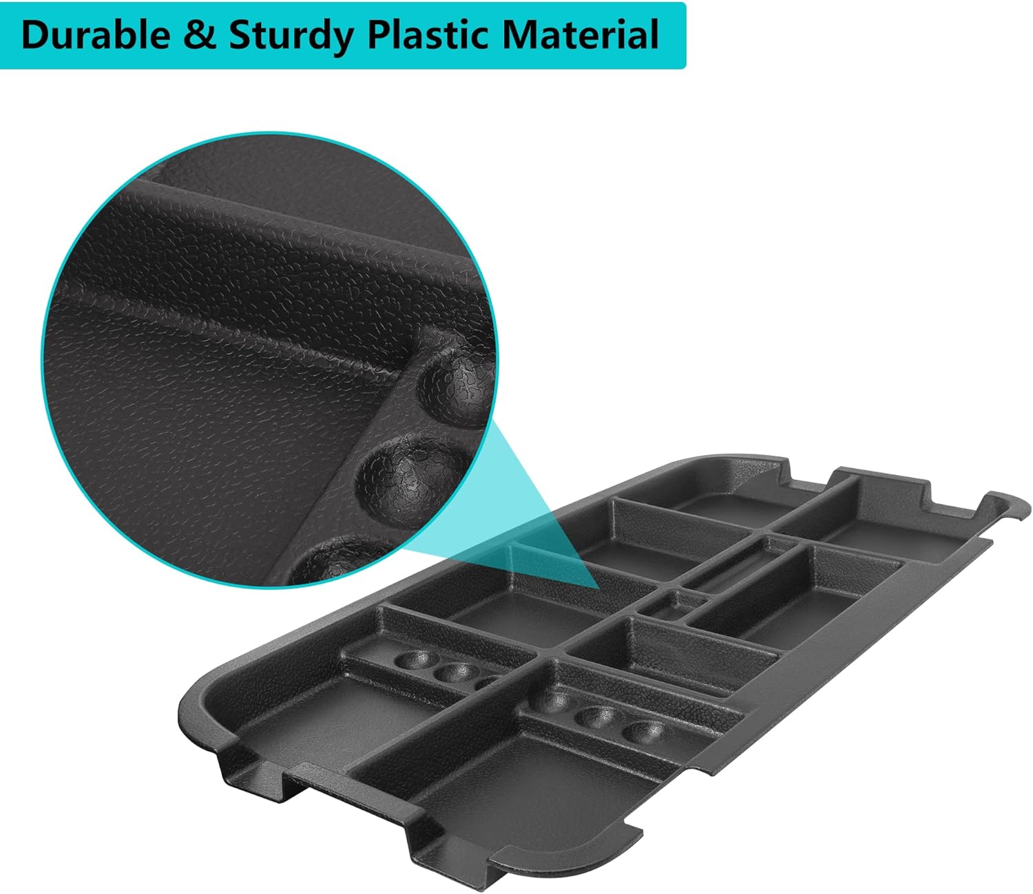 10L0L Golf Cart Under Seat Storage Tray for EZGO RXV TXT Club Car DS Precedent Electric Vehicle with Original Trojan Battery Underseat Organizer Container Holder Plate