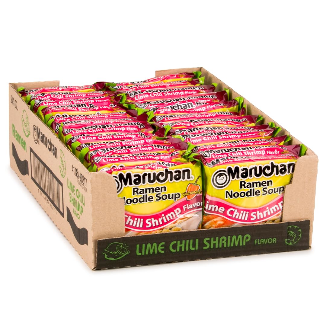 Maruchan Lime Chili Shrimp Flavour Ramen Noodle Soup 85 g