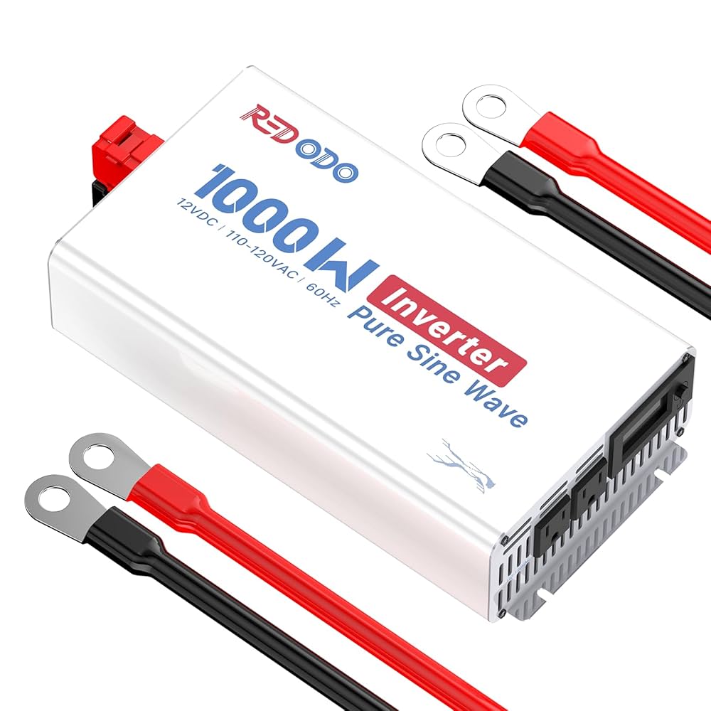 REDODO 1000W インバーター Redodo 1000W 12V 純正弦波インバーター