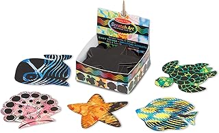 Melissa & Doug Scratch Art Ocean Mini Notes