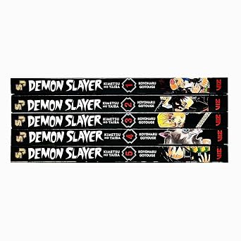 Demon Slayer: Kimetsu no Yaiba Vol-1-5 Books Collection set