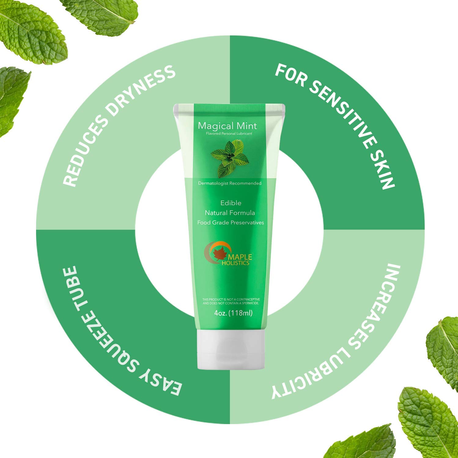 Maple Holistics Natural Personal Lubricant Water Based Lube For Sensitive  Skin Mint Flavored Lubricant With Aloe & Carrageenan Silicone Free Long  Lasting Personal Moisturizer For A Smooth Glide : Amazon.com.au: Health,  Household