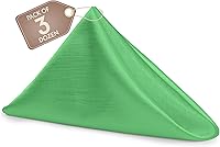 Vista 38 de Ultimate Textile -1 docena - Reversible Shantung Satin - Majestic - Servilletas de tela Majestic de 17 x 17 pulgadas color azul pizarra