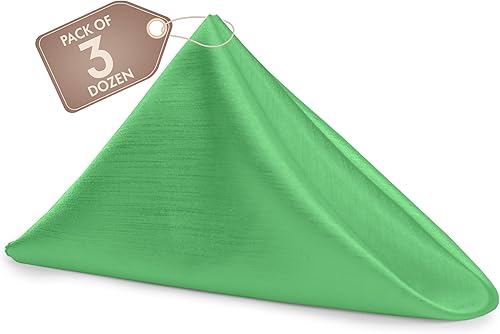 Miniatura 38 de Ultimate Textile -1 docena - Reversible Shantung Satin - Majestic - Servilletas de tela Majestic de 17 x 17 pulgadas color azul pizarra