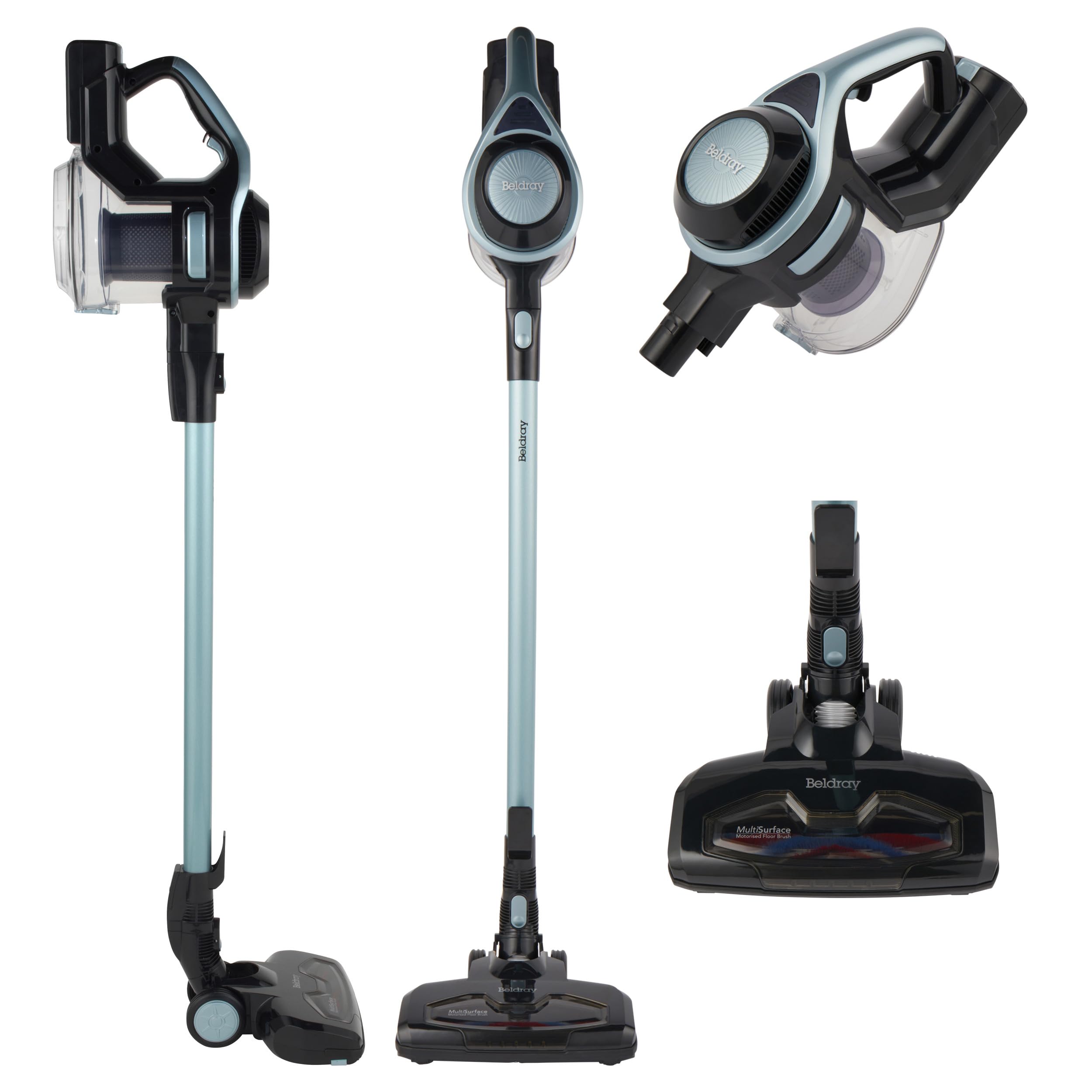 Aspirapolvere Con Filtro HEPA Beldray BEL0700TBVDE Aspirapolvere A Cilindro Compatto – PET Plus Bidone Aspiratutto