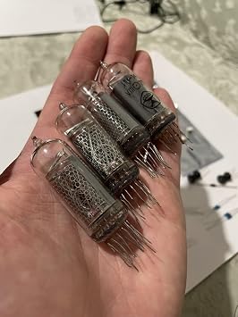 Nixie Tube Clock Kit DIY IN14 (with Tubes) and Wooden Enclosure. (12 Hours Format)