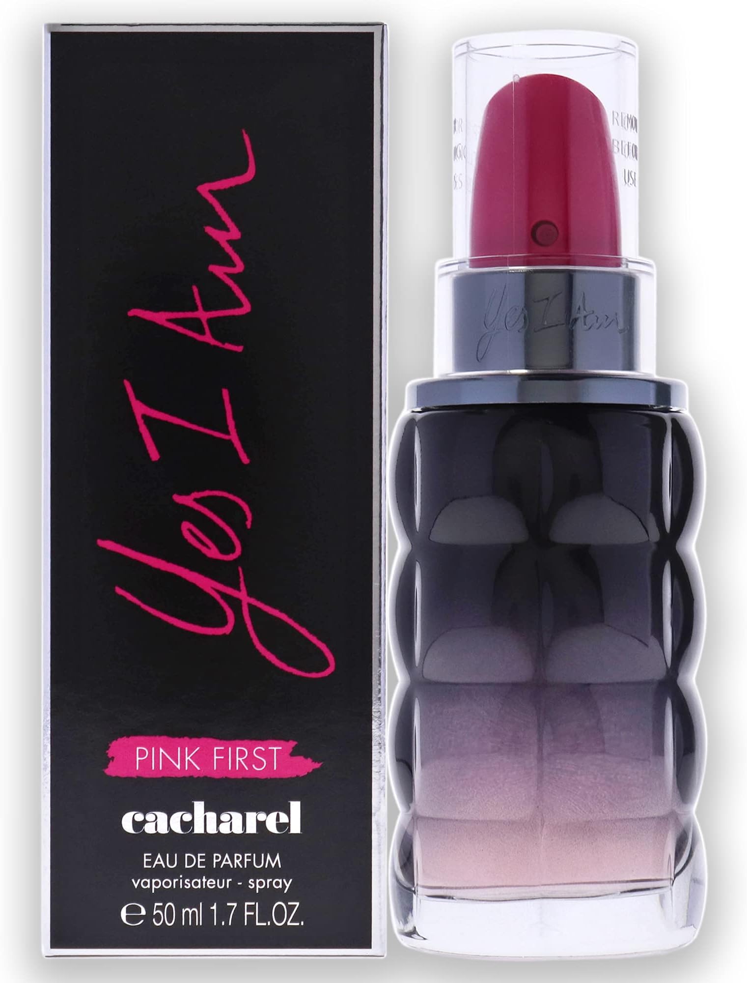Cacharel Yes I Am Pink First Eau de Parfum Spray Perfume for Women, 1.7 Fl. Oz.