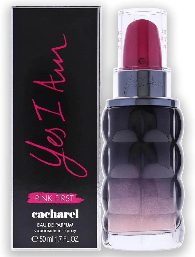 Cacharel Yes I Am Pink First - Agua de perfume para mujeres, 50 ml