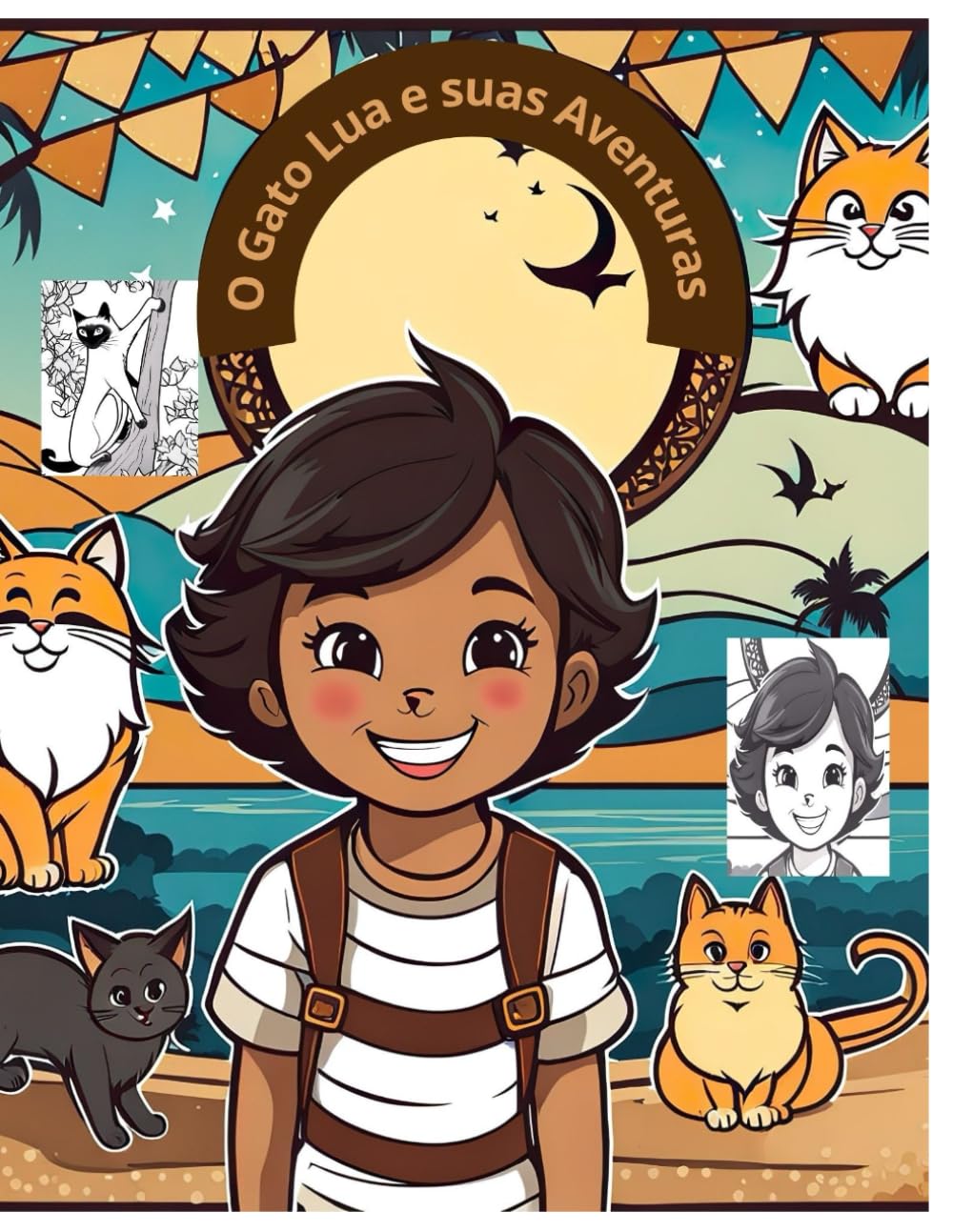 O Gato Lua e suas Aventuras