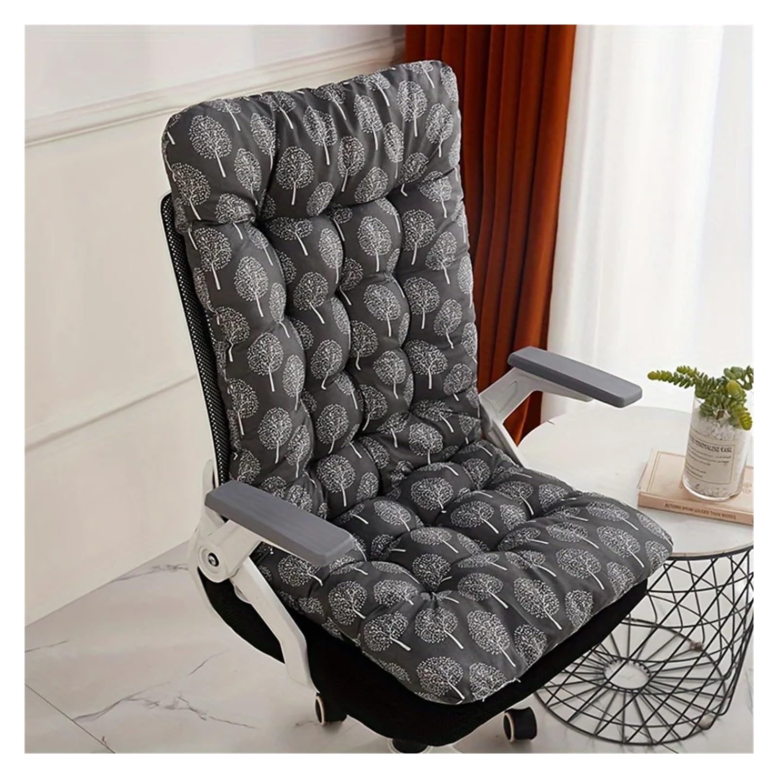 Hviyroi car seat cushion Ergonomic Seat Cushion With Back Support Car Office Home(Gray)
