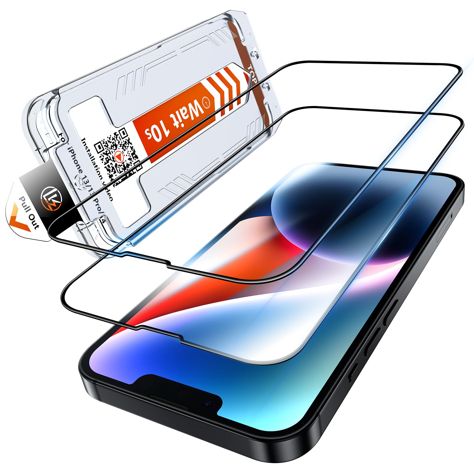 CELLBEE Vetro Temperato Per IPhone XR - The Curved, Pellicola 9H Con Applicatore Facile, Anti Polvere, Compatibile Con Face ID