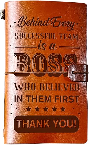 Gifts Leather Journal - Boss Day Gifts For Her