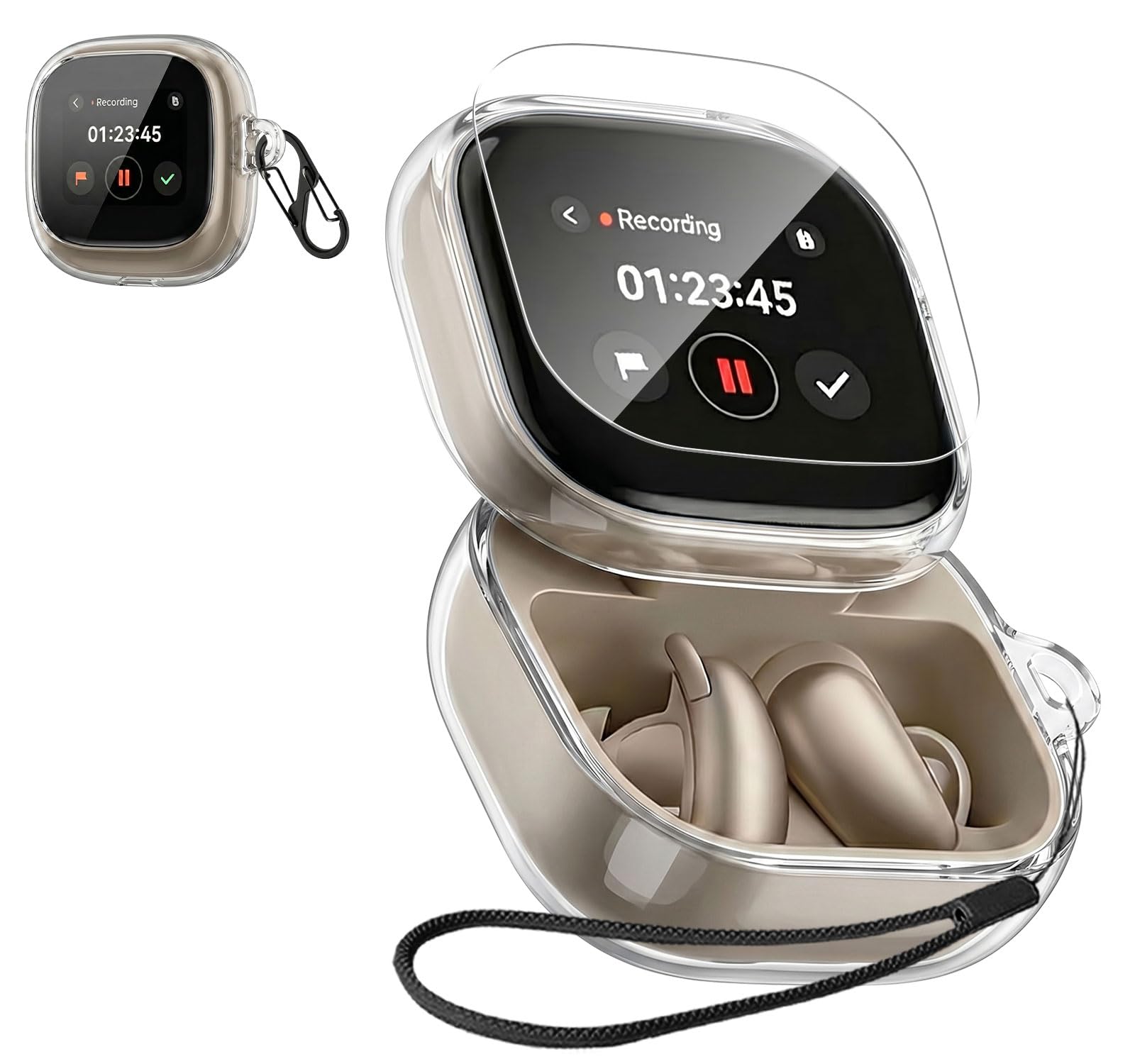 Amazon | 【JIAYJP】 ケースfor 対応 Anker Soundcore Liberty 5 Pro