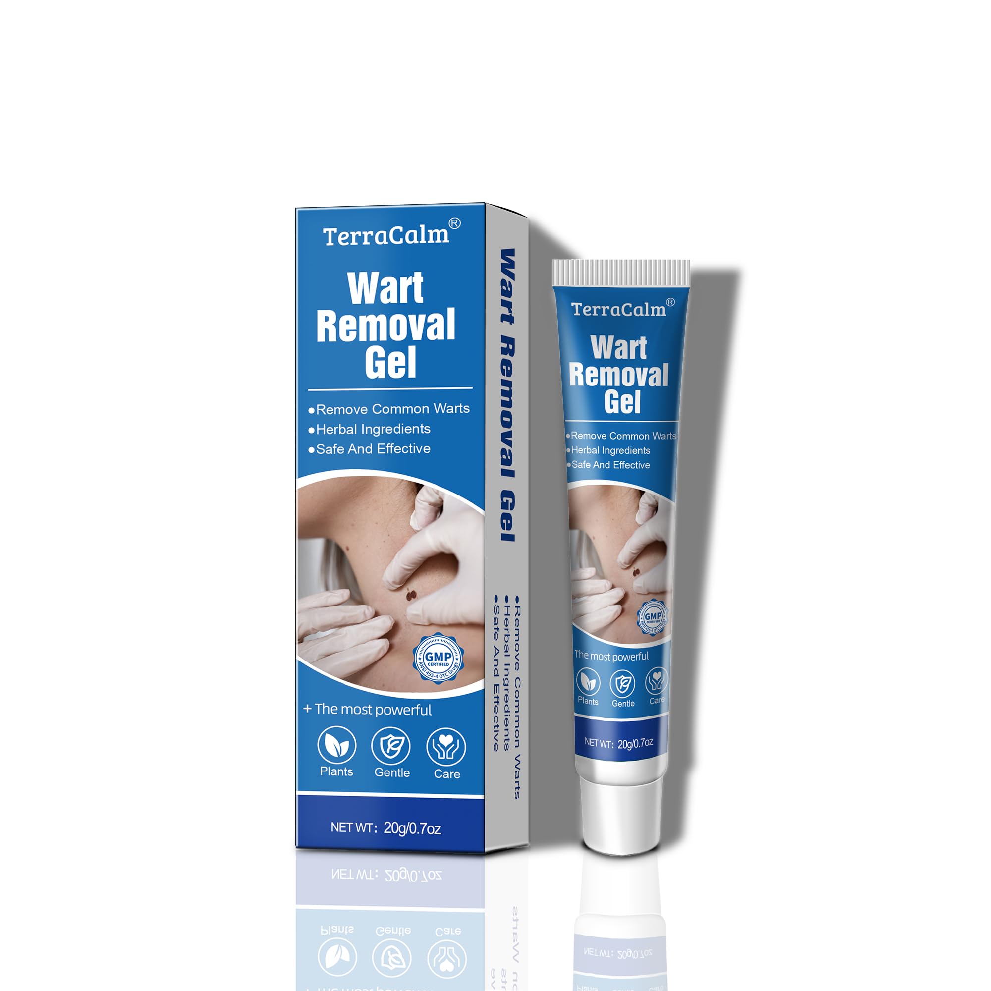 Gel para eliminar verrugas 20g - Aplicación precisa, adecuado para eliminar verrugas en el cuerpo y las manos, apto para todo tipo de piel