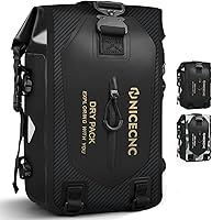 Vista 11 de NICECNC Bolsa de cola de motocicleta gris