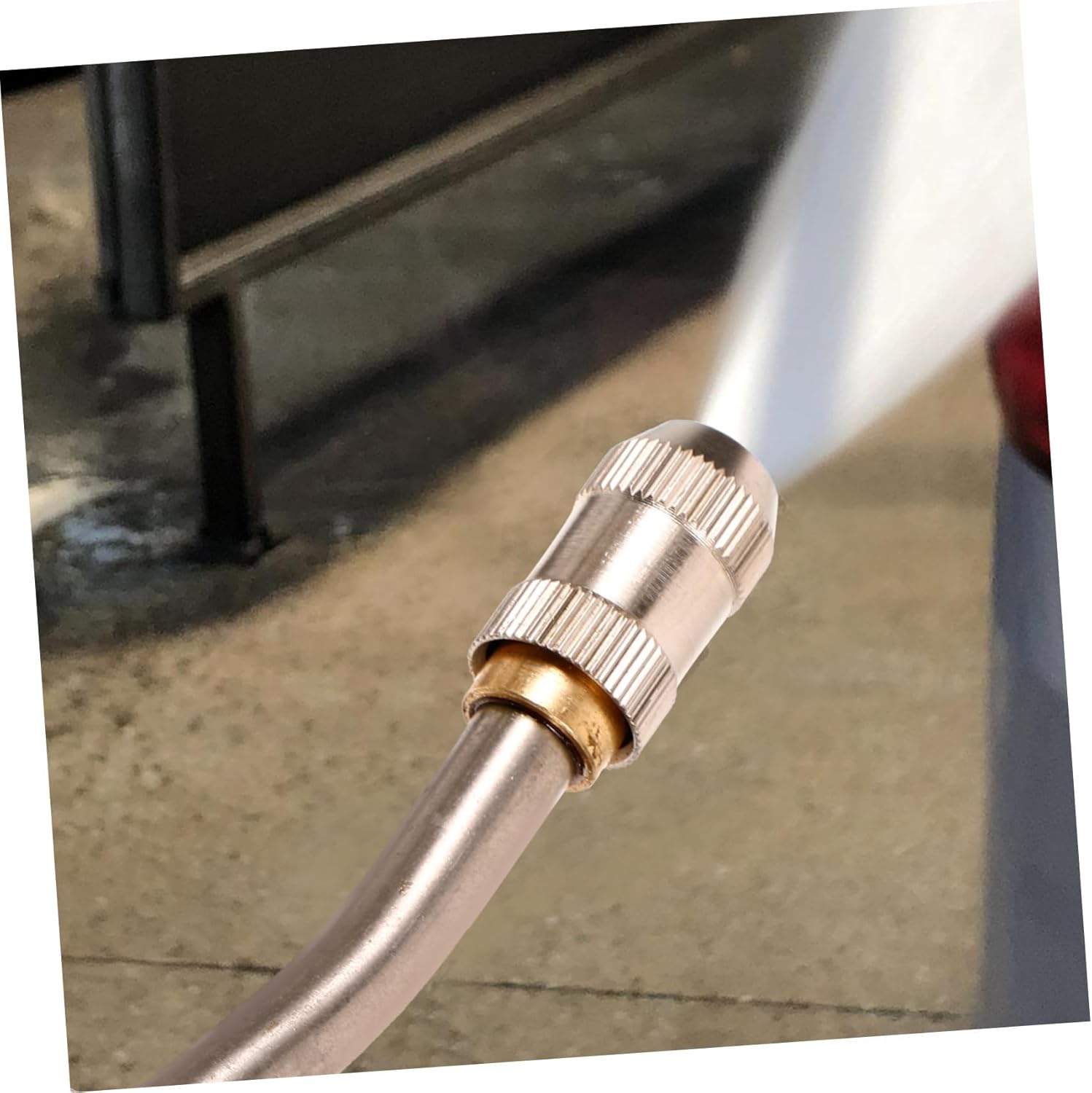 BESPORTBLE 4pcs Watering Spray Nozzle for Car Washing Garden Hose Nozzle High Pressure and Replaceable Nozzles