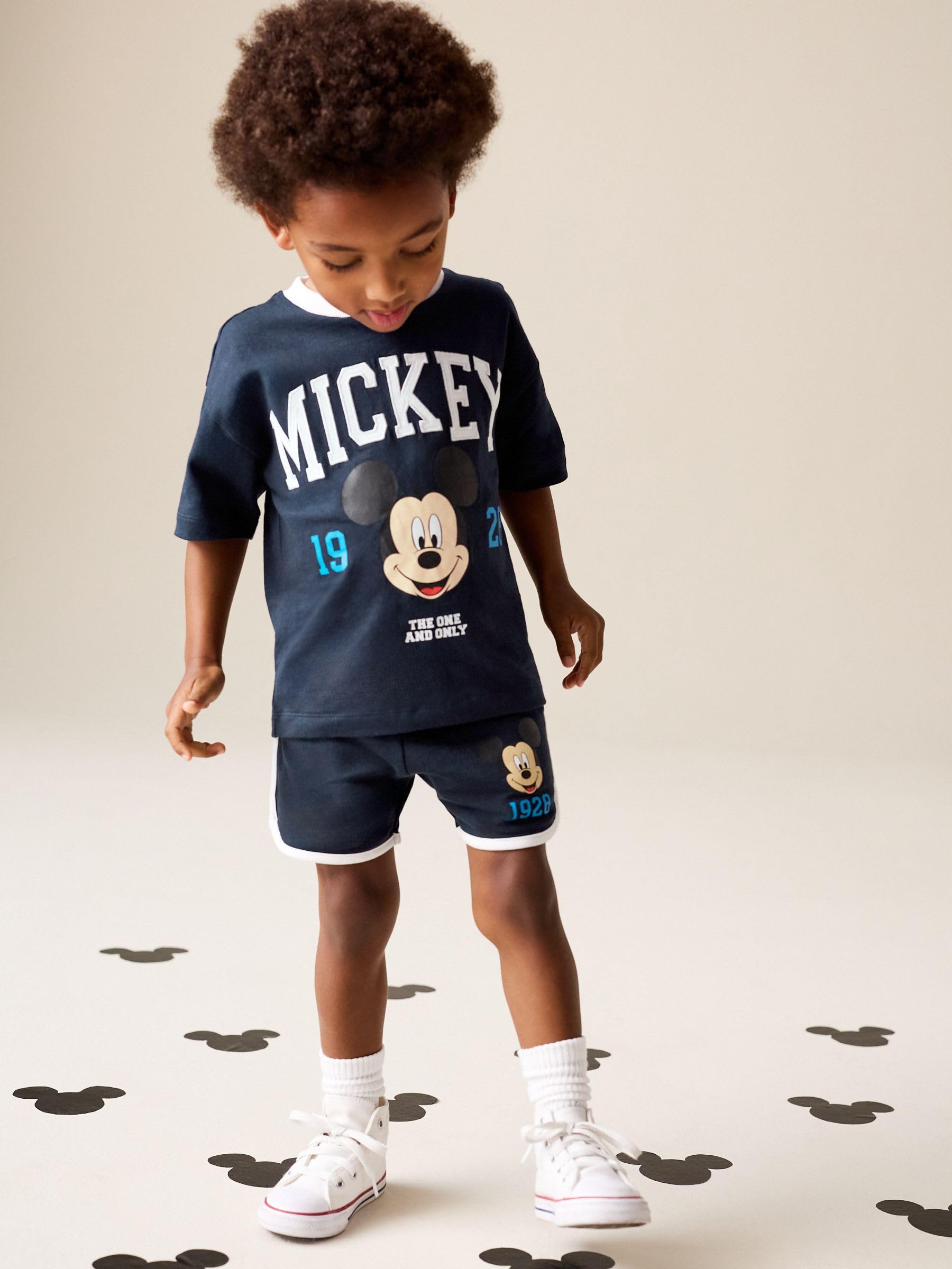 NEXT Ragazzo Completo t-shirt e shorts con Topolino