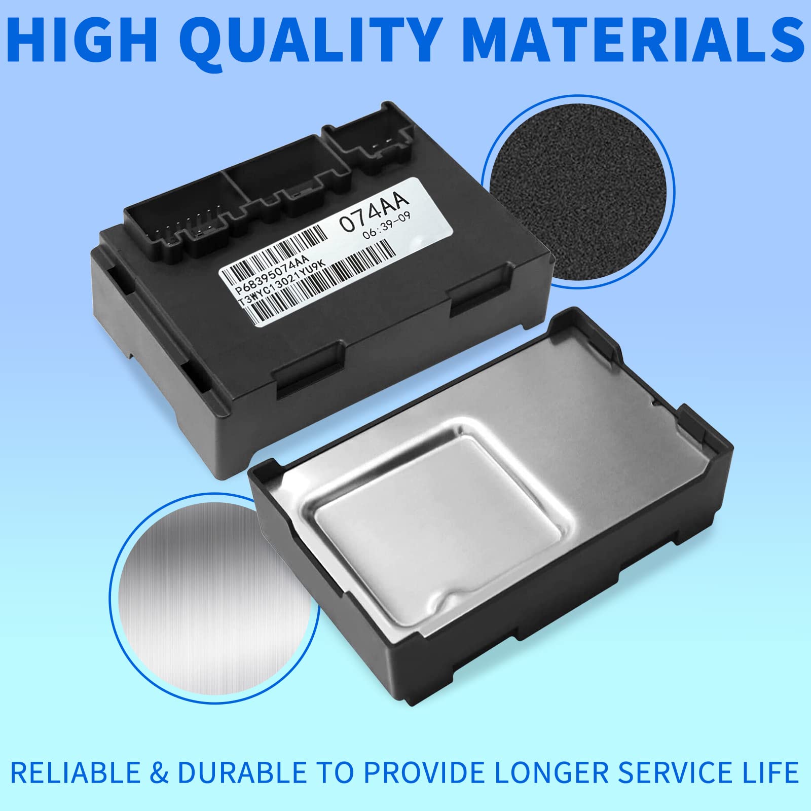 NBWIYQP Transfer Case Control Module Compatible For 68395074AA