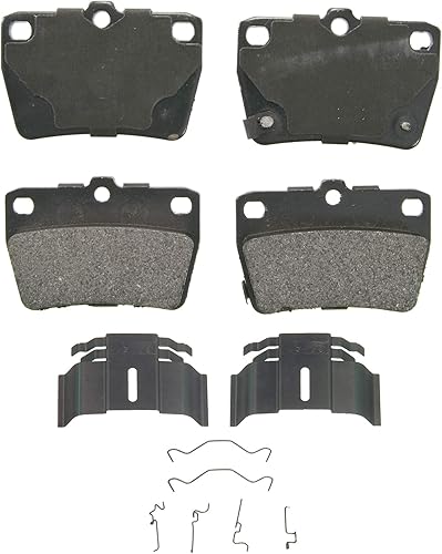 Miniatura 1 de Wagner Brake QuickStop ZX1051 Juego de pastillas de freno de disco semimetálicas