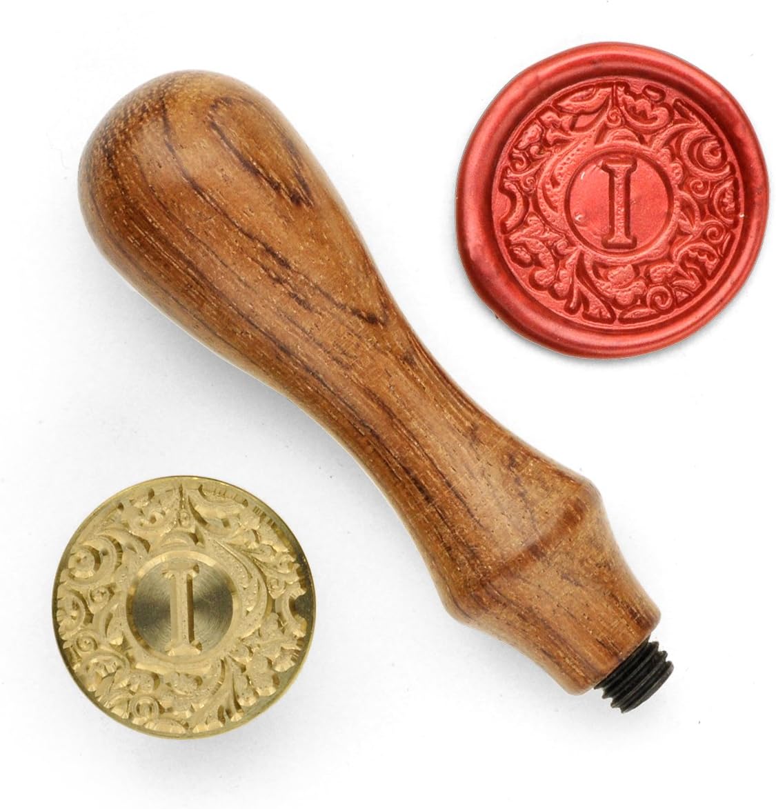 DesignOD Wax Seal Stamp - Royal Letters - I