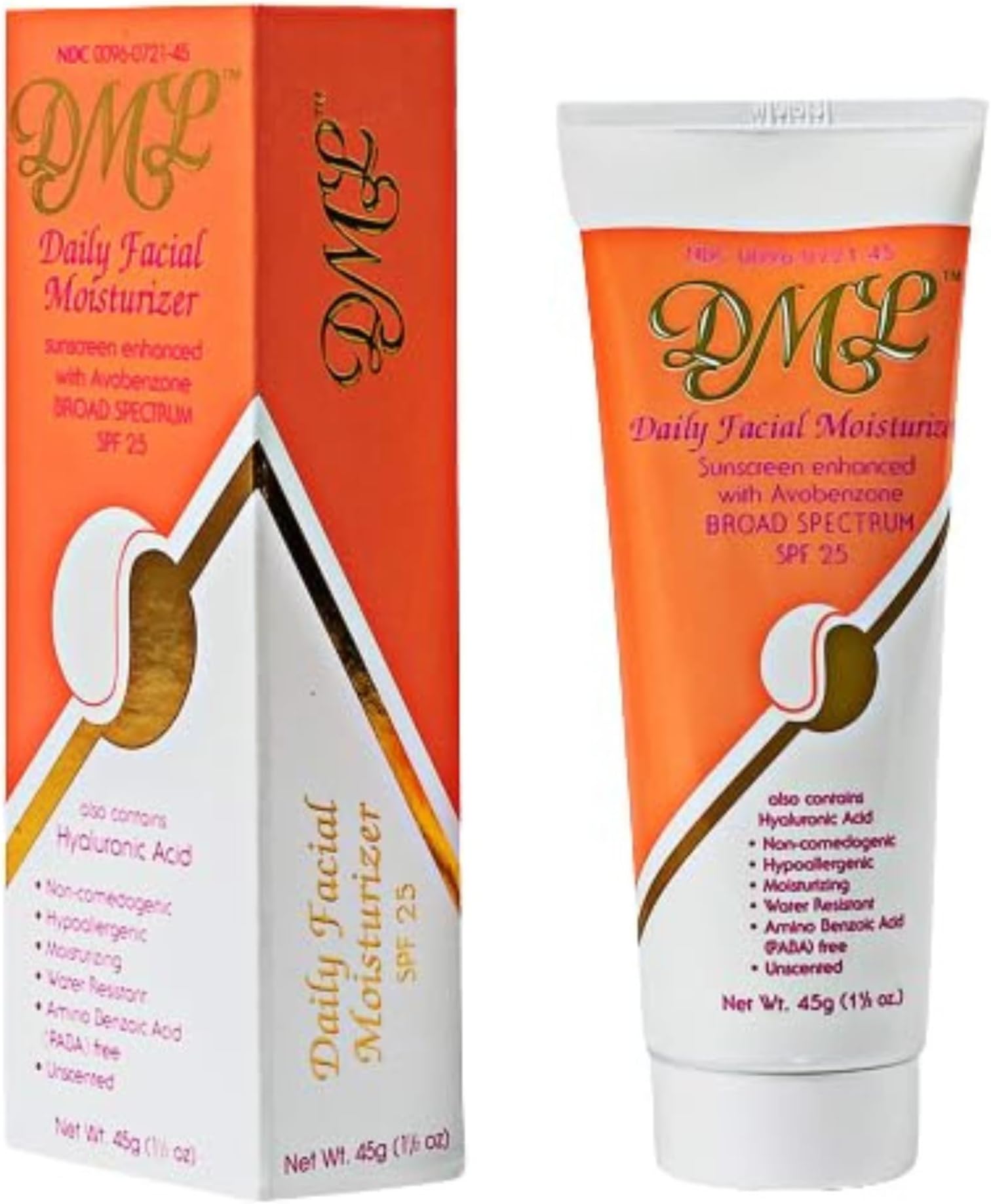 DML Facial Moisturizer SPF- 25, 1.5 Oz