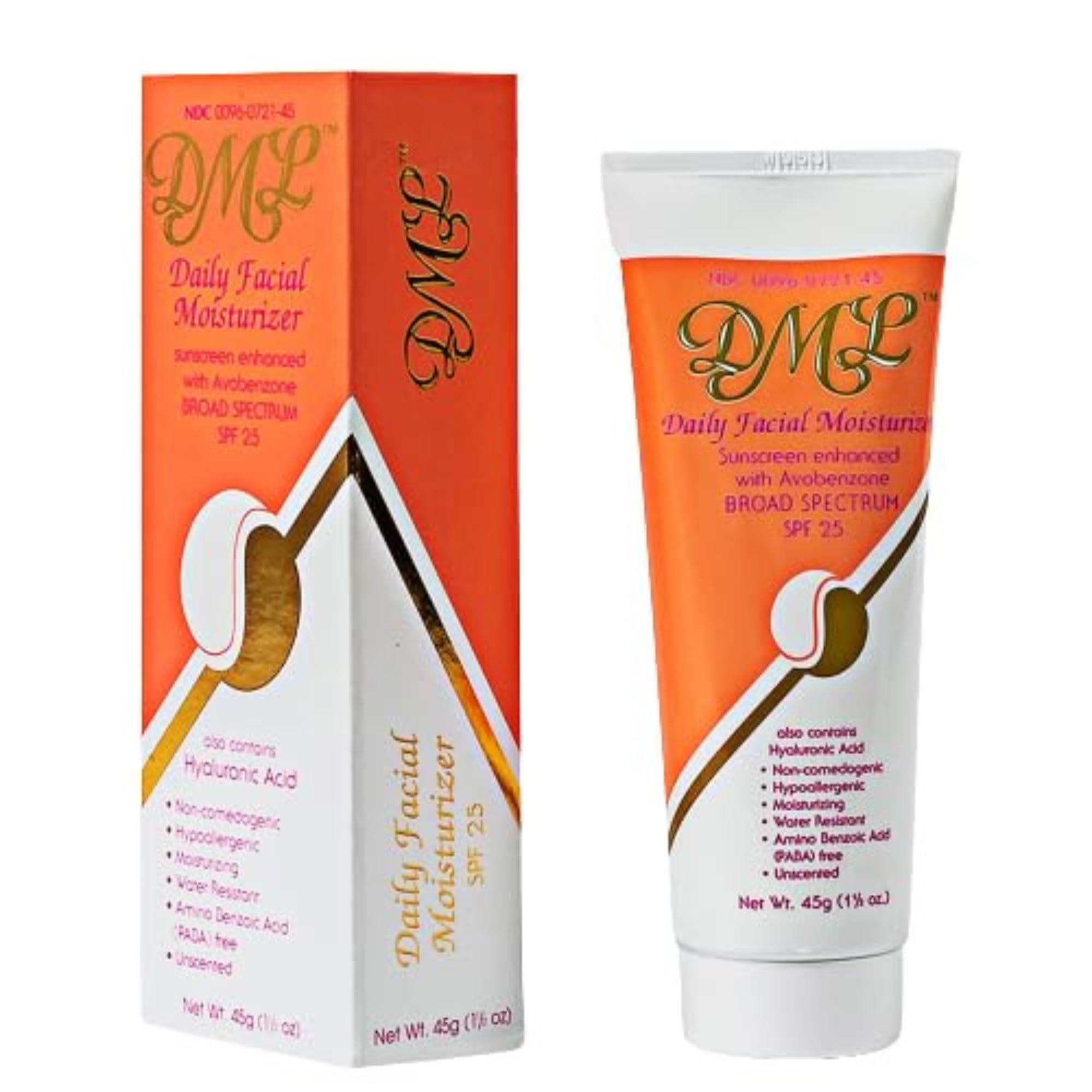 DML Facial Moisturizer SPF- 25, 1.5 Oz