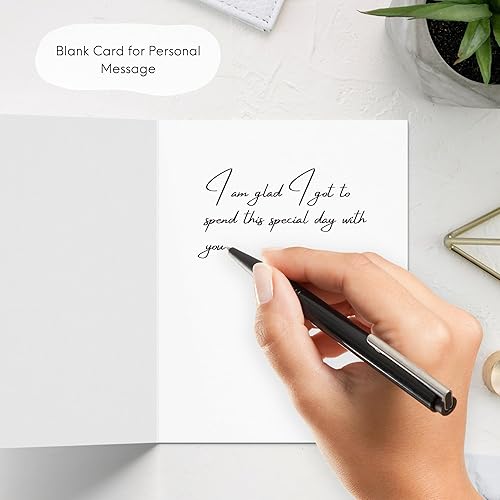 Miniatura 3 de ALY LOU Tarjeta de cumpleaños divertida  Tarjeta de felicitación sarcástica linda, en blanco por dentro, perfecta para novio, novia, amigos, él,