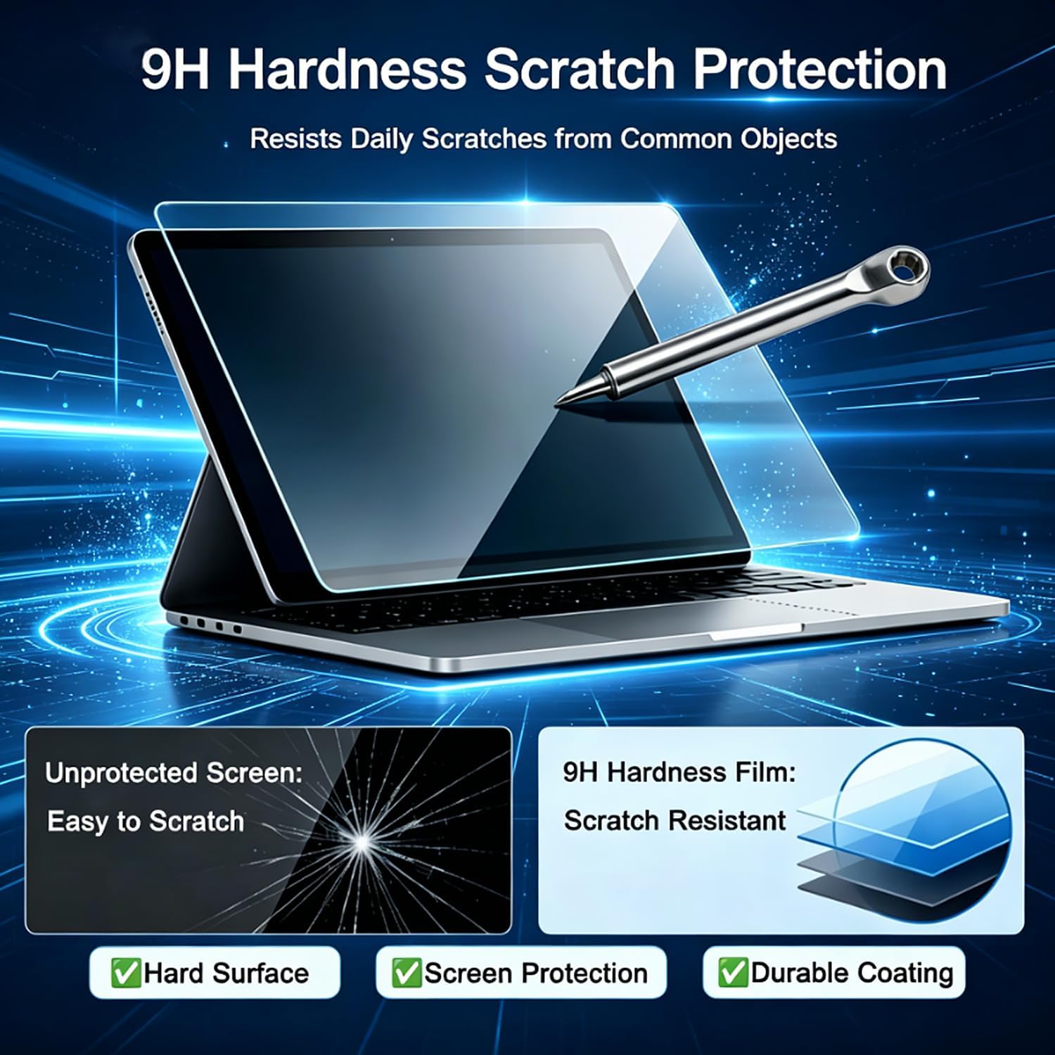 Tempered Glass Screen Protector for ASUS ROG/TUF 16'' Gaming Laptop image 2