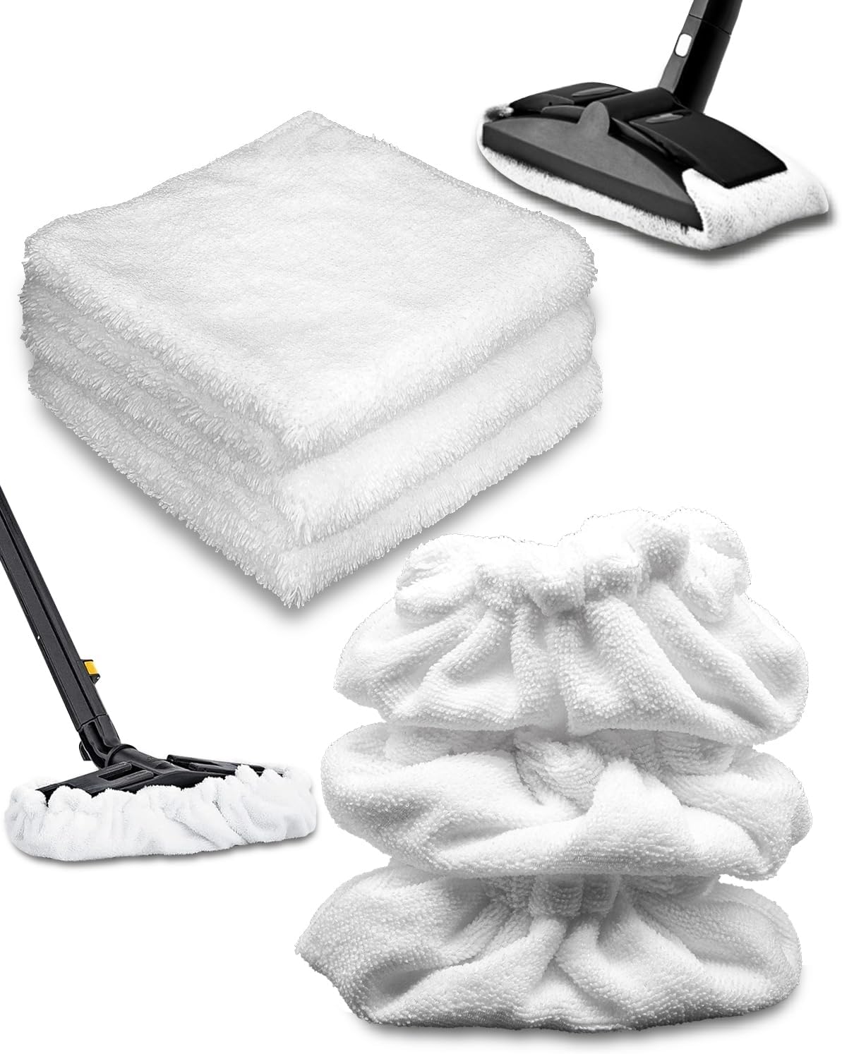 Steam Cleaner Accessories Compatible with Dupray Steam Cleaner, 3+3+3+3Pack