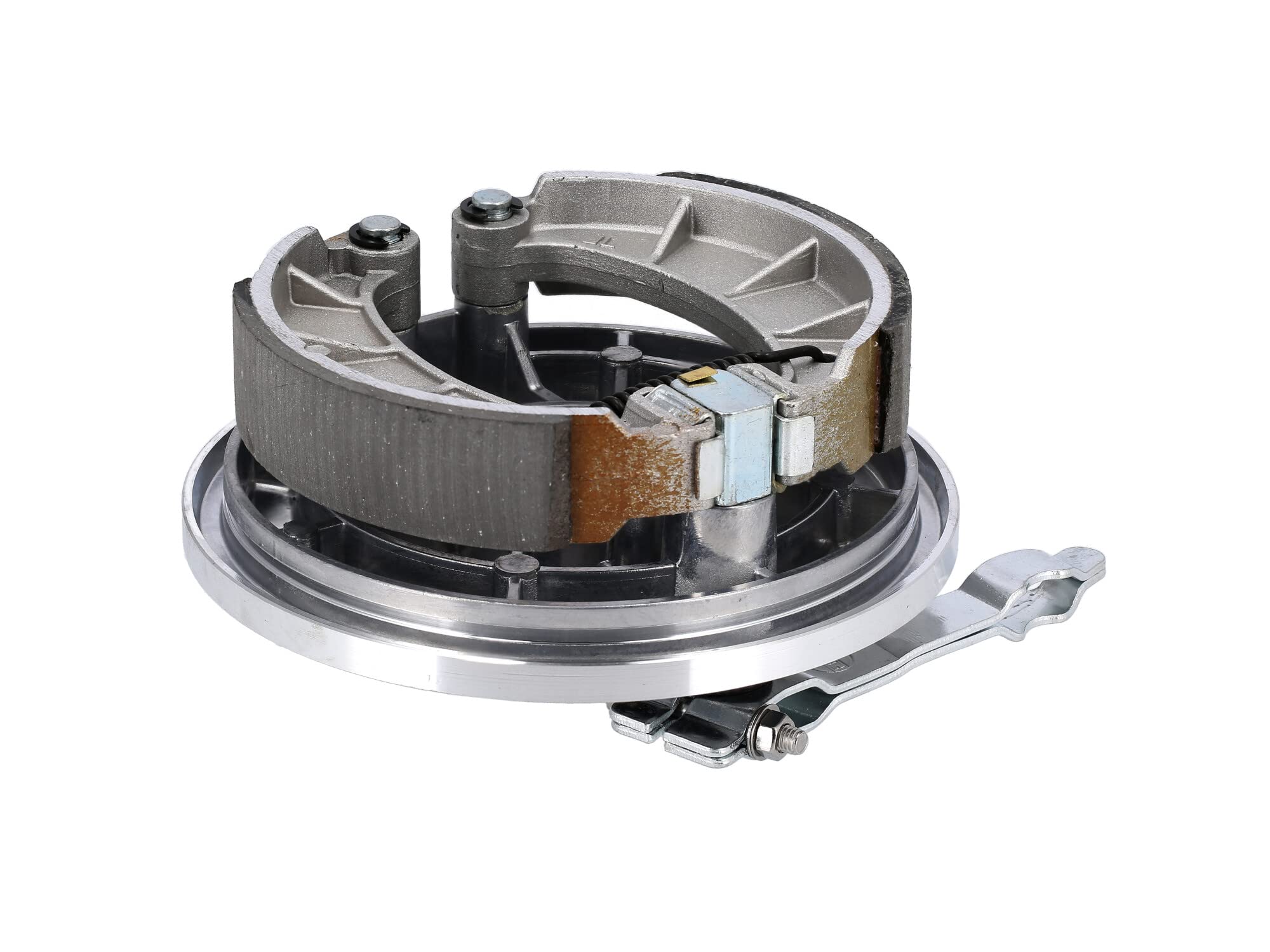 Bremsschild hinten komplett - für Simson S51, KR51/2 Schwalbe, S53, S70, S8