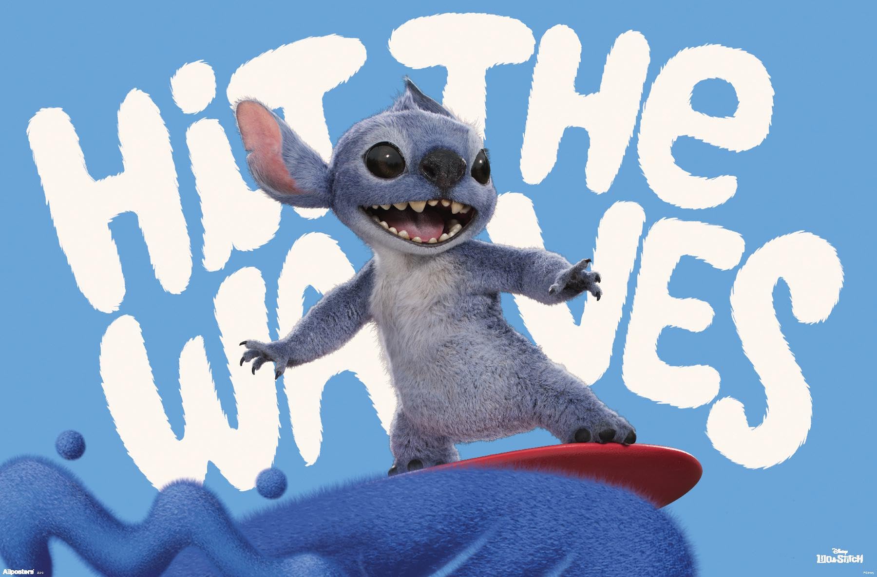 Amazon.com: Disney Lilo & Stitch (2025) - Hit The Waves Wall
