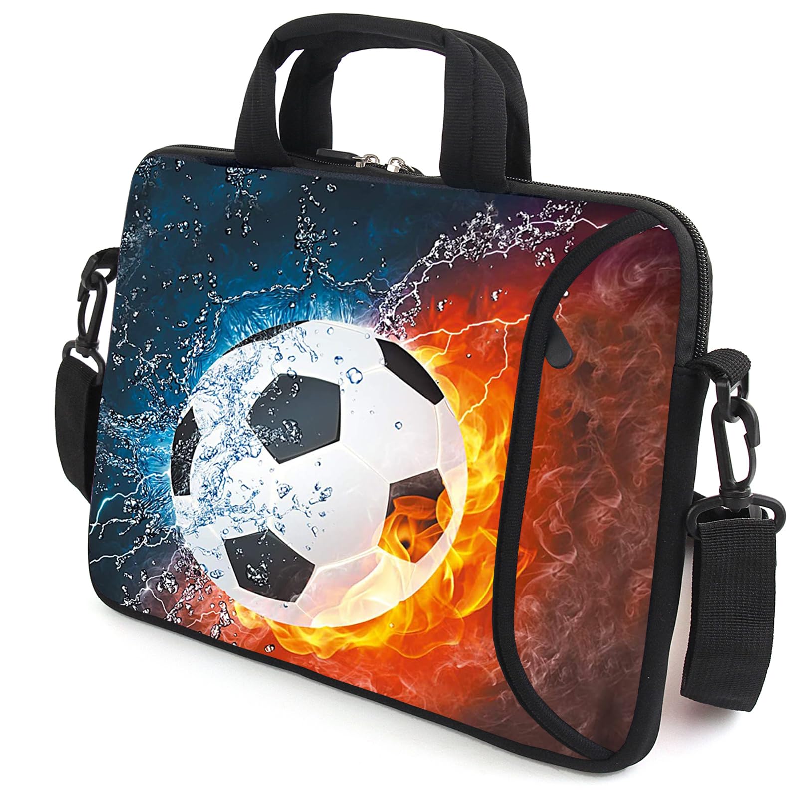 BAGSMART Bolsa De Hombro Para Laptop De 15.6 Pulgadas, Funda Protectora Para Laptop Compatible Con Macbook Pro De 16 Pulgadas Hp De 15 6 Pulgadas