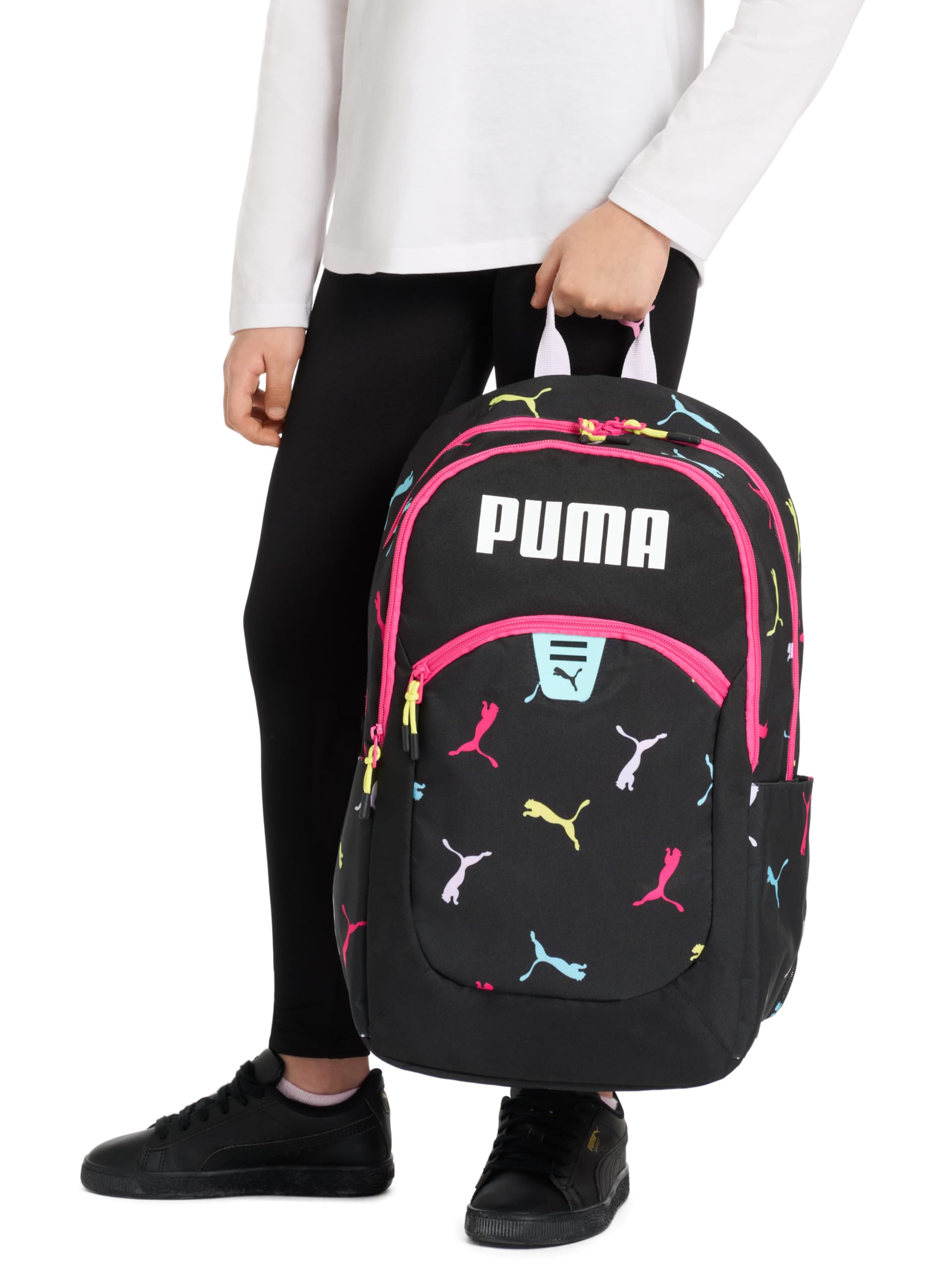 PUMA Mochila unisex para niños Rally 300, Lavanda intensa/brillo rosa, One Size, Mochila Rally 300