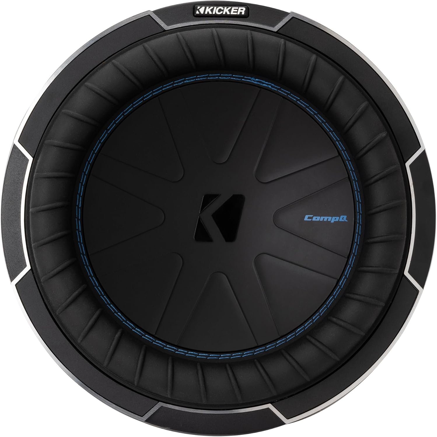 KICKER (2 51CWQ104 CompQ Q-Class 10" Subwoofer, Dual 4-Ohm