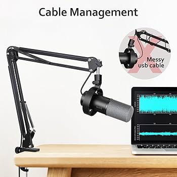 Amazon.com: For Fifine K688 Boom Arm - Adjustable Microphone Arm