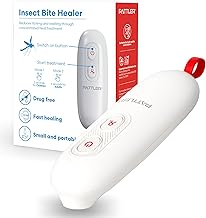 PATTLER® Stylo Piqûre Moustique Electrique. Soulagement Électrique des Piqûres de Moustiques avec Chaleur Sans Additifs Chimiques. Contre les Démangeaisons, les Gonflements et les Brûlures.