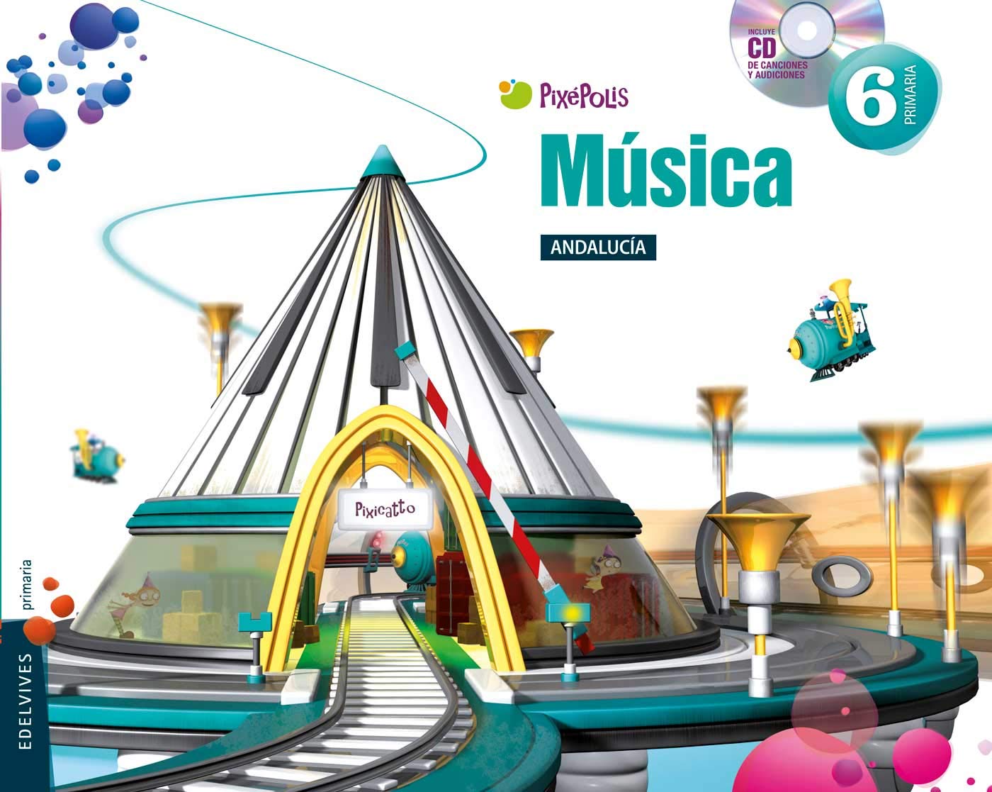 Música 6º Primaria - Andalucia (Pixépolis) - 9788426398291