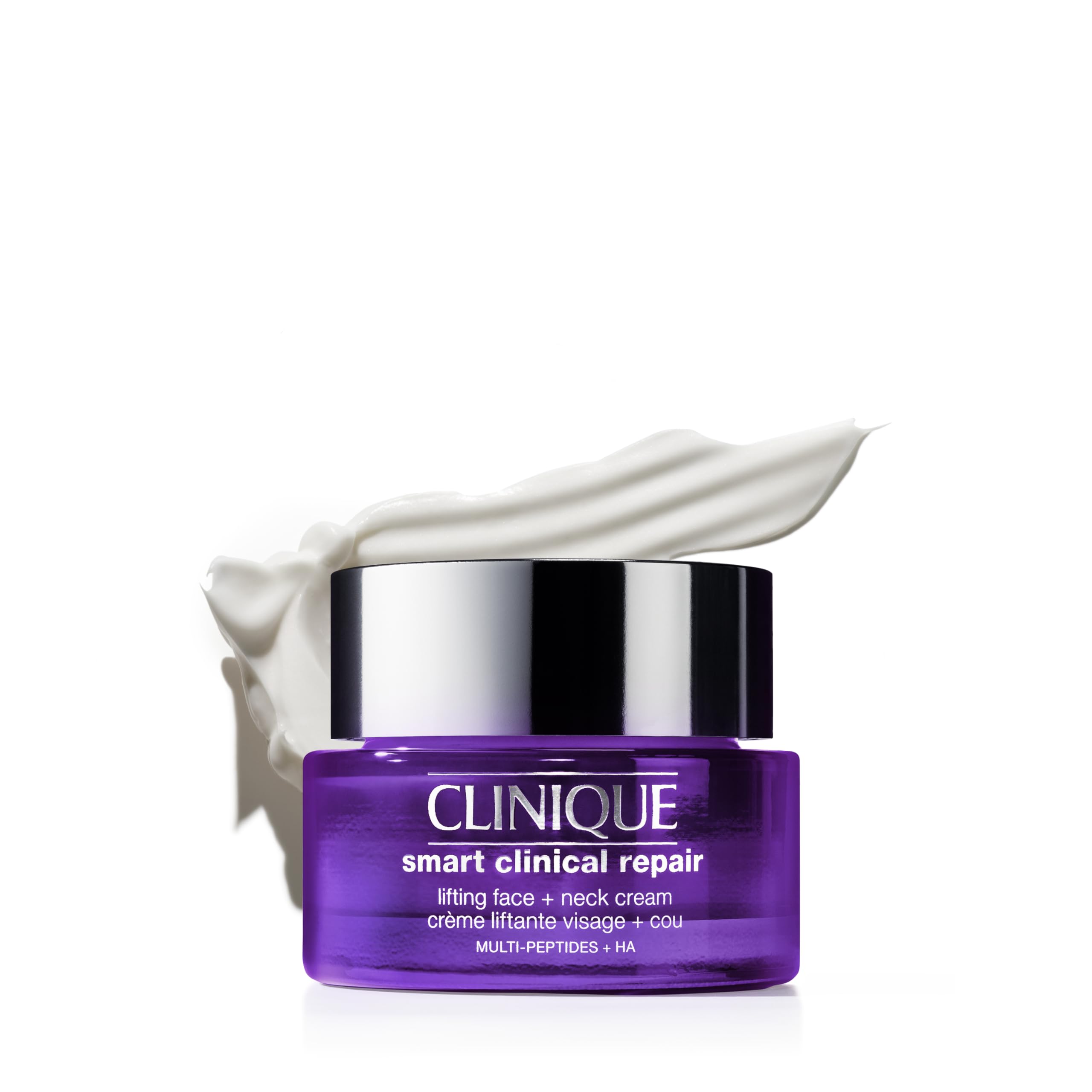 Clinique Smart Clinical Repair Lifting Face + Neck Cream | Crema idratante viso e collo anti-età, 50 ml