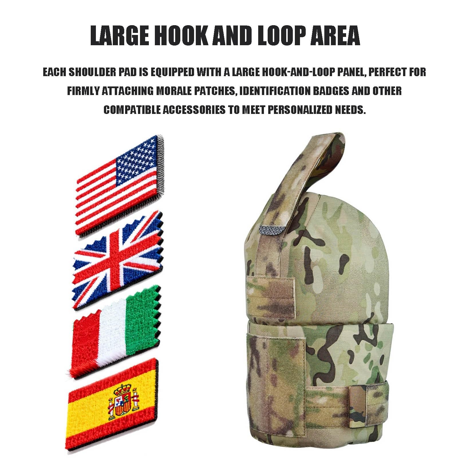 Taktyczny Ochraniacz Na Ramiona, 500D, Nowe, Uniwersalne Ochraniacze Na Bicepsy (1 Para) Do Airsoftu, Polowania, Paintballu, Strzelania