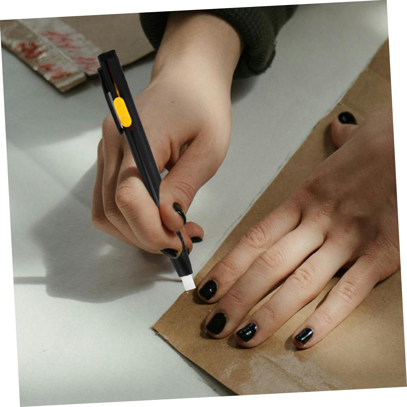 Lurrose 10juegos Lápiz De Tiza Invisible Para Coser De Bolígrafos De y Herramienta Ergonómica Para Costura y Manualidades Sin Necesidad De Afilado