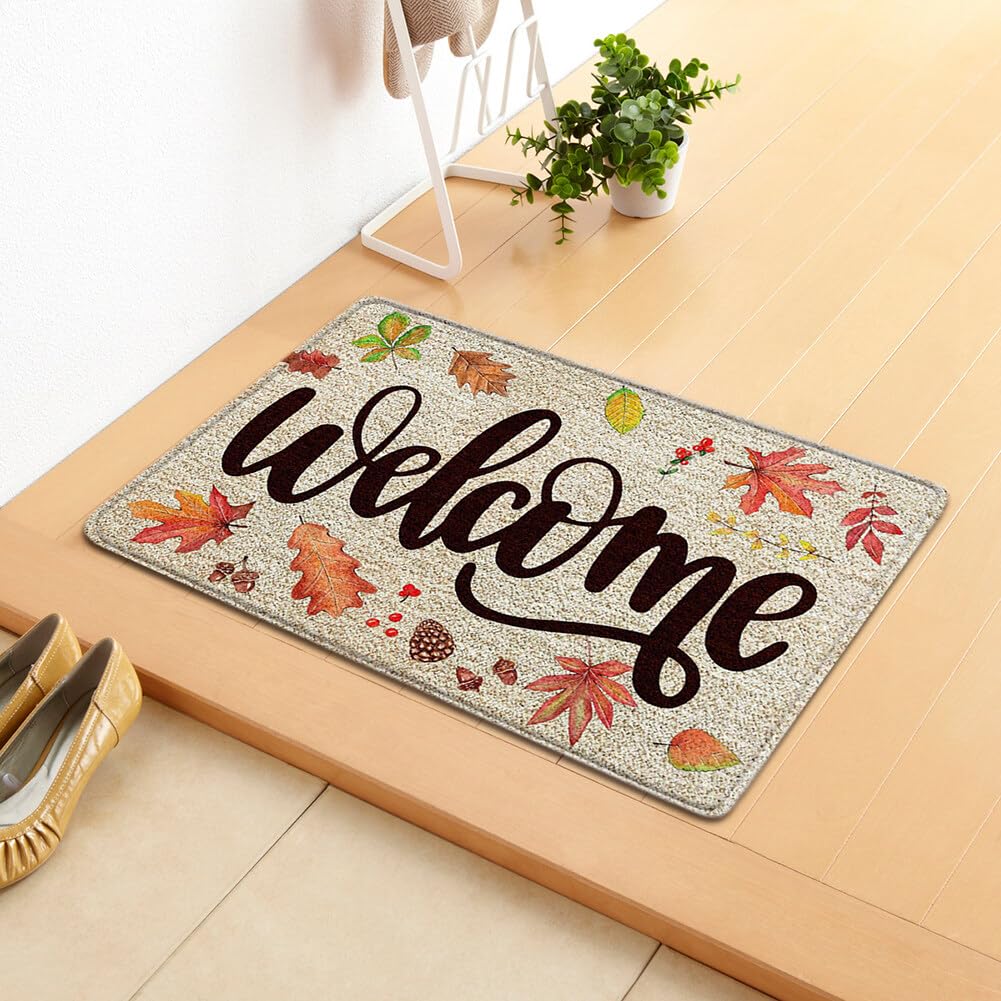 Tapis Entrée Drainant Paillasson Extérieur LEKEEPGO 43x75cm - Antidérapant, Drainant, Lavable - Pour Entrée, Balcon, Jardin - Gris Paillasson Drainage Eau